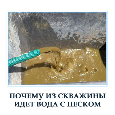 Чистка скважин от песка в Москве и Московской области 