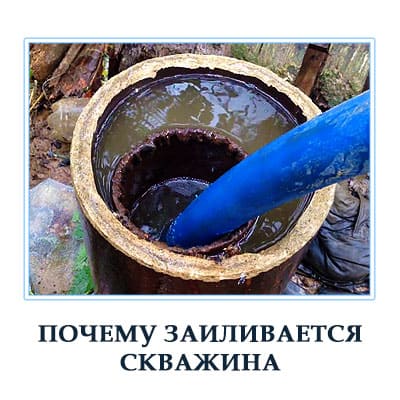 Как очистить заилившуюся скважину недорого в Московской области. 
